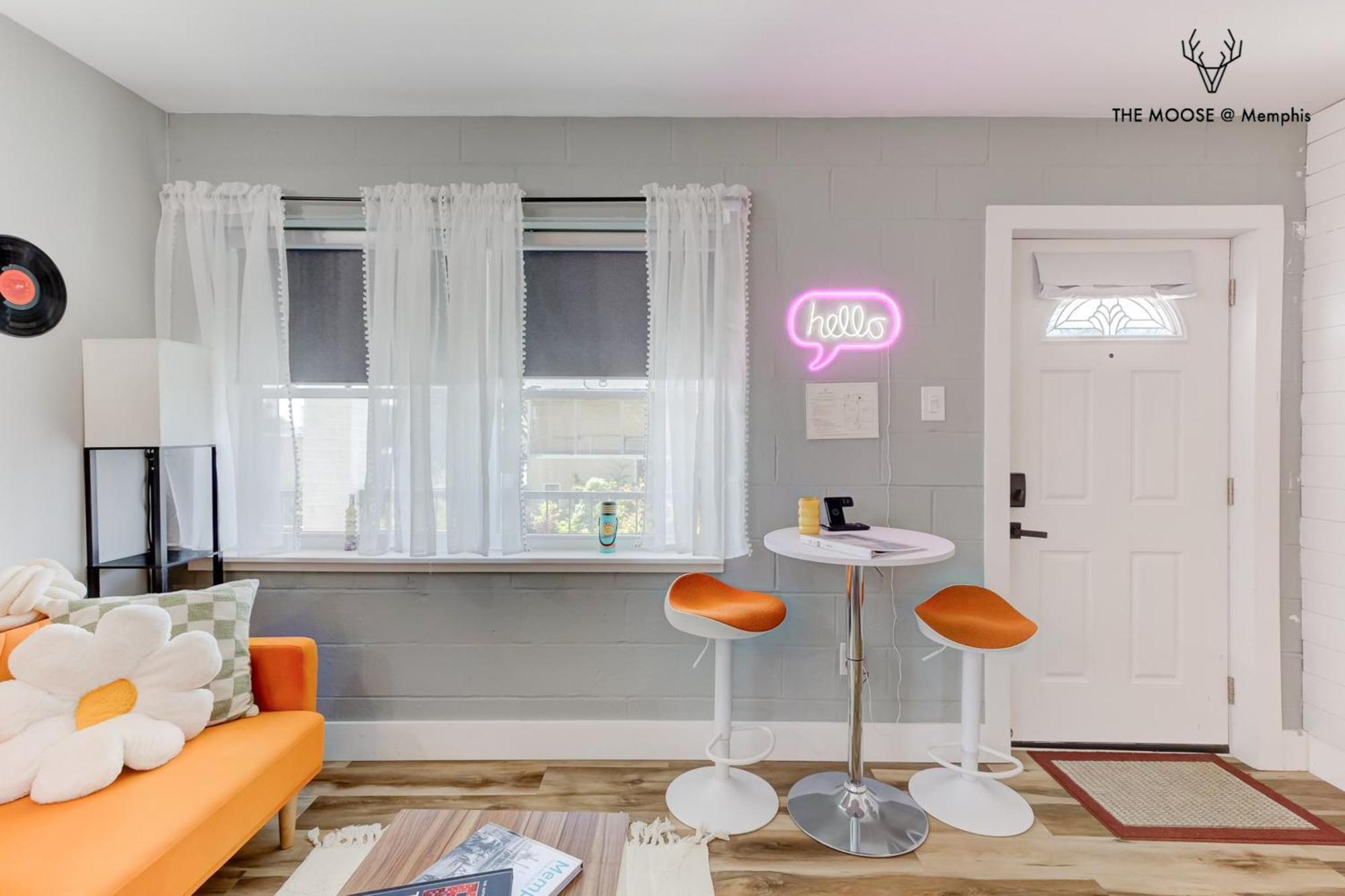 The Moose #10 - Stylish Loft With King Bed, Free Parking & Wi-Fi Apartment Memphis Luaran gambar