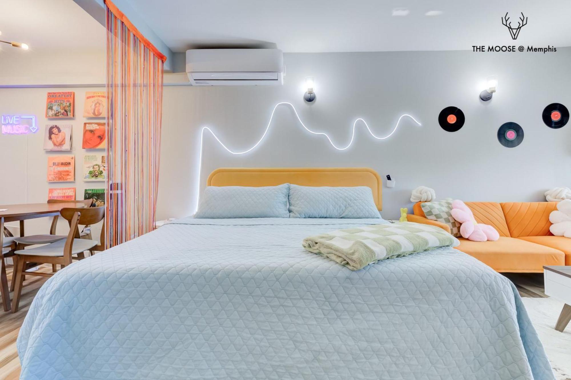 The Moose #10 - Stylish Loft With King Bed, Free Parking & Wi-Fi Apartment Memphis Luaran gambar