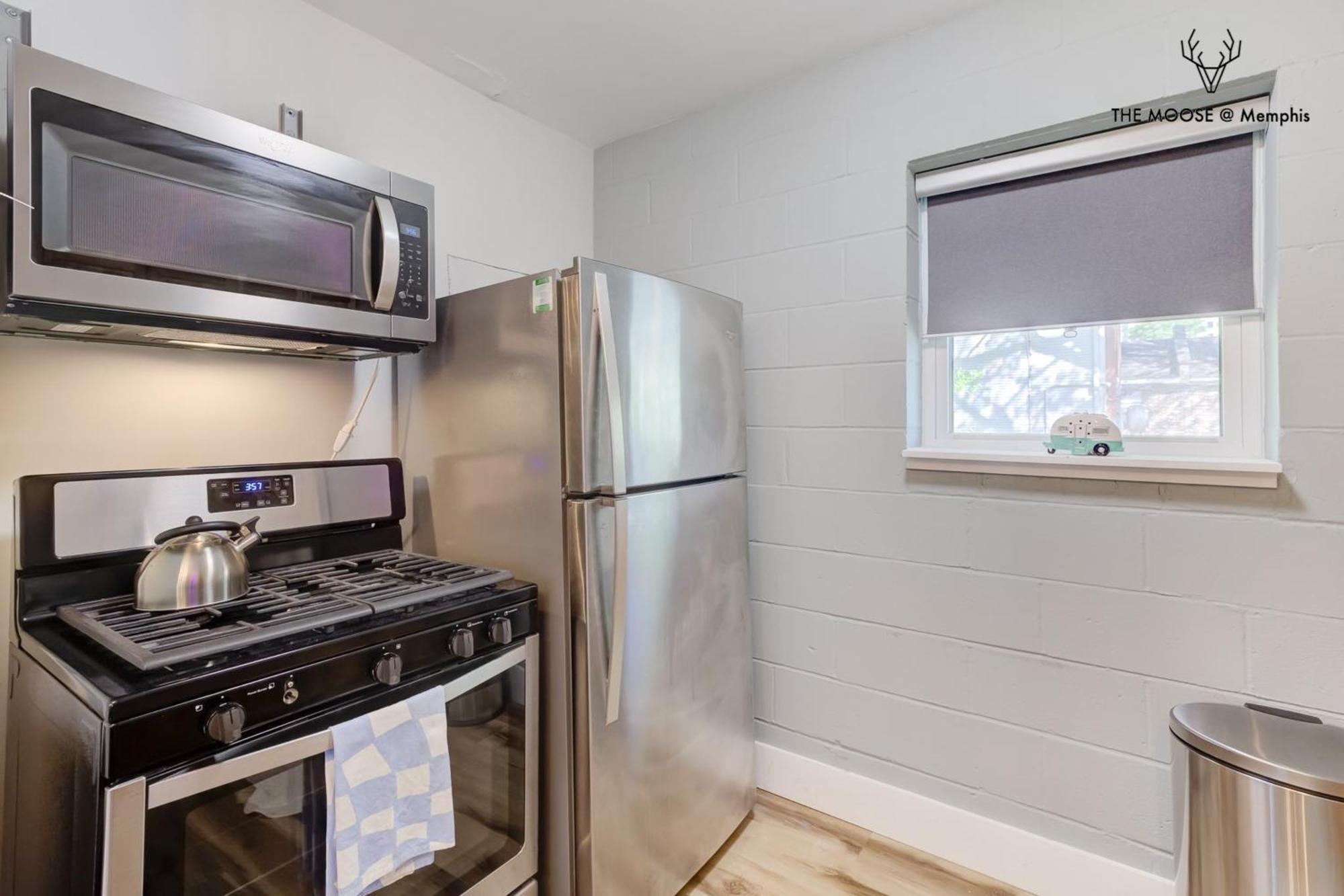The Moose #10 - Stylish Loft With King Bed, Free Parking & Wi-Fi Apartment Memphis Luaran gambar