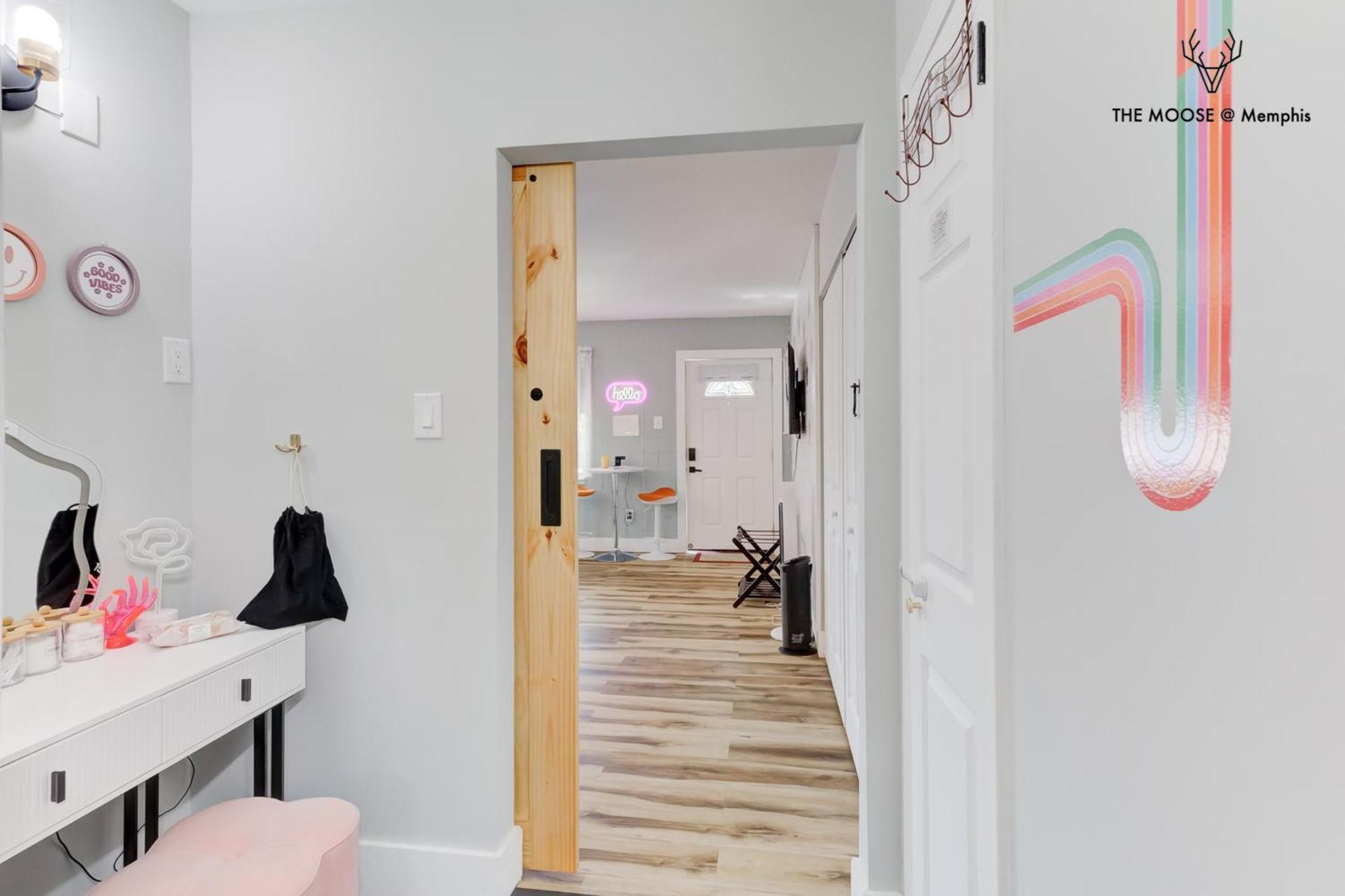 The Moose #10 - Stylish Loft With King Bed, Free Parking & Wi-Fi Apartment Memphis Luaran gambar